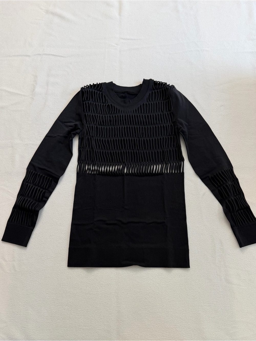 Adidas by Stella McCartney Black Logo Crewneck